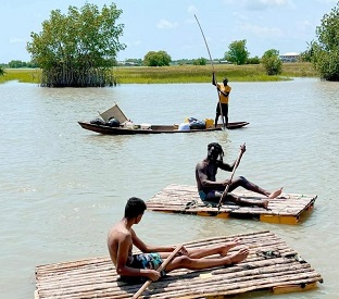 balade sur le lac